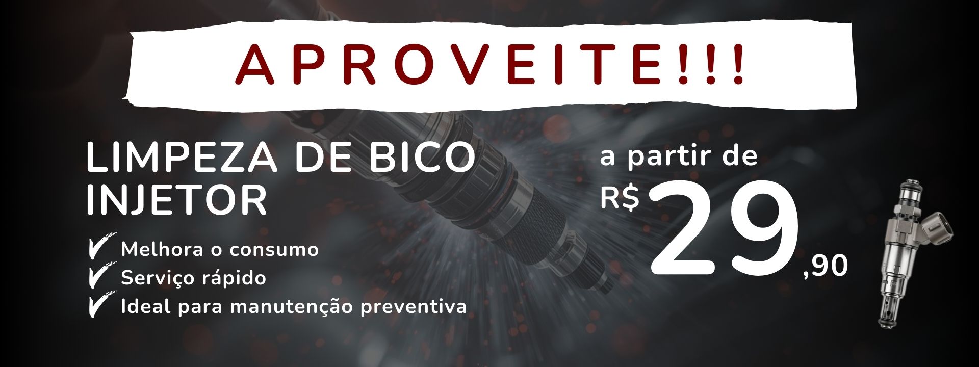 Limpeza de Bico Injetor - Auto Center DJ